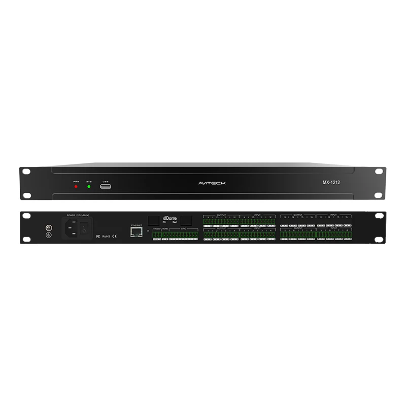 Matrice audio digitale a 12 canali