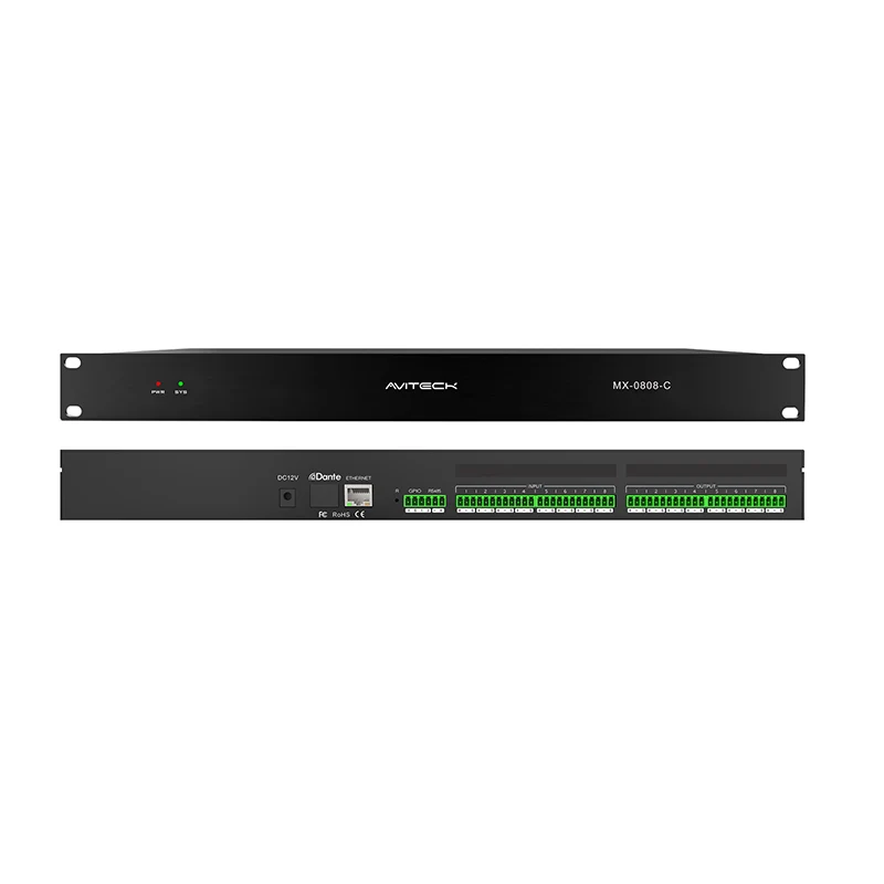 Matrice audio digitale economica a 8 canali